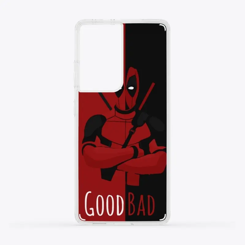 Red and Black Superhero iPhone Case