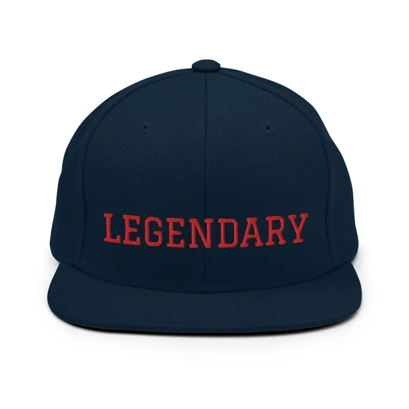 Snapback Cap by Legendary Artist