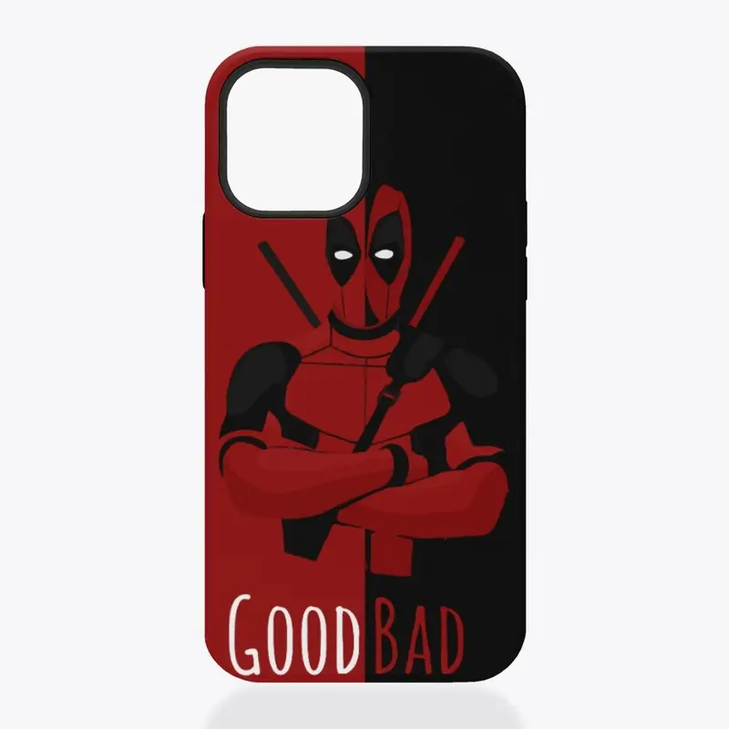 Red and Black Superhero iPhone Case